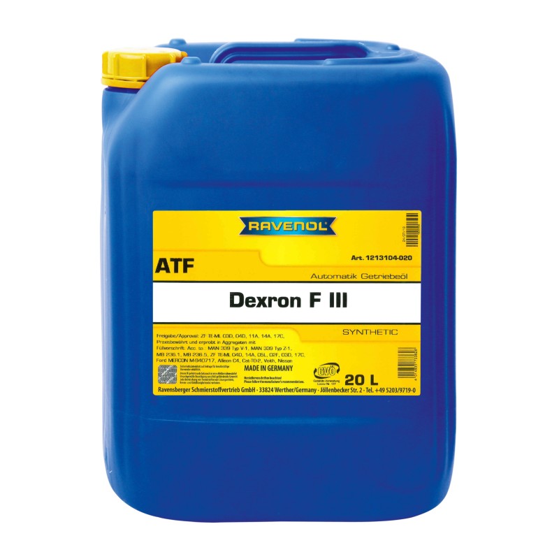 RAV ATF DEXRON F III 20L