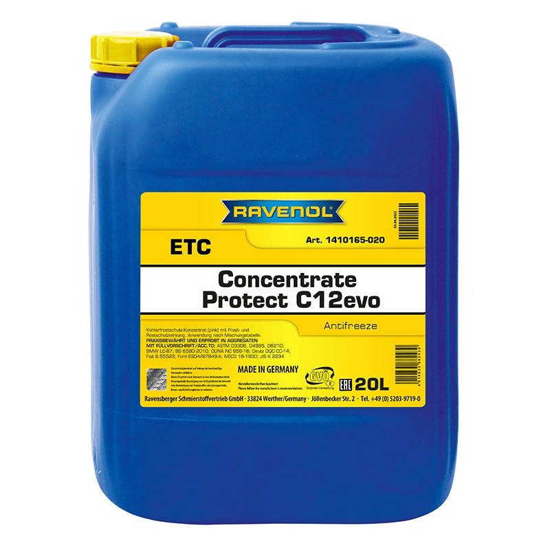 RAV ANTIGEL ETC CONCENTRATE PROTECT C12EVO 20L