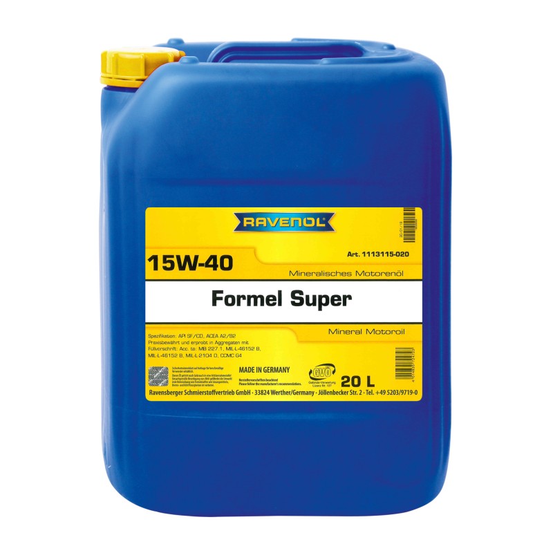 RAV FORMEL SUPER 15W-40 20L