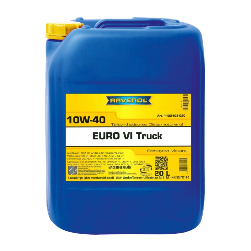 RAV EURO VI TRUCK 10W-40 20L